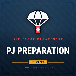 Air Force Pararescue PJ preparation 12 week training program cover