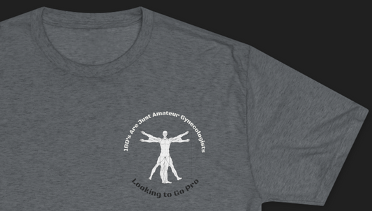 18D Tribute tri-blend tee with a small off-center chest illustration for Special Forces medics