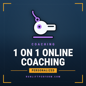 Run Lift Perform 1 on 1 online hybrid coaching cover