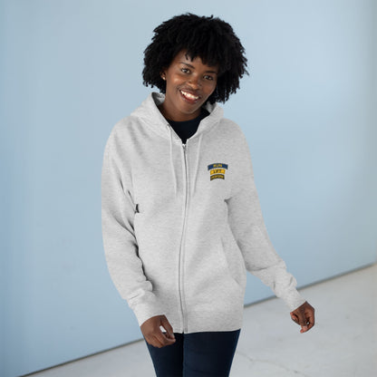 Run Lift Perform zip up hoodie with the RUN LIFT PERFORM tab mark, view 3