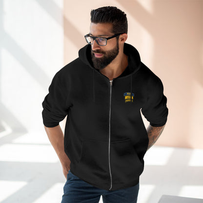 Run Lift Perform zip up hoodie with the RUN LIFT PERFORM tab mark, view 4